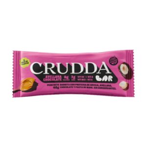 Crudda Bar Proteica Sabor Avellana y Chocolate x40g - Crudda