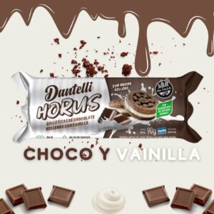 ALFAJOR RELLENO C/DULCE DE FRUTILLA S/TACC - Dantelli