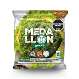 Medallon de Espinaca (2uni) x 110g - Felices las Vacas