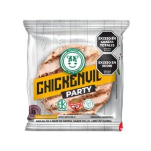 Medallon de Chickenvil Party (2uni) x 80g - Felices las Vacas