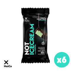 Not Ice Cream Tabletas Sabor Menta Granizada 6u x 300g - NotCo