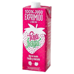 Jugo de Frutilla y Manzana 1L - Pura Frutta