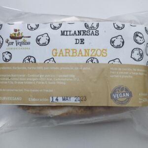 MILANESAS DE GARBANZOS SV - 4UN.