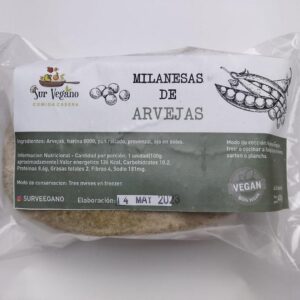 MILANESAS DE ARVEJAS SV - 4UN.