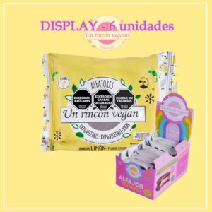 DISPLAY 6UN. ALFAJORES - SABOR LIMÓN