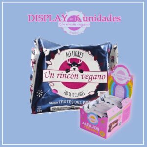 DISPLAY 6UN. ALFAJORES - SABOR FRUTOS DEL BOSQUE