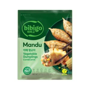 Mandu Vegetable Dumplings Corn & Carrot x 420g - Bibigo
