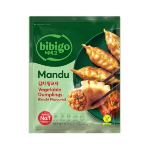 Mandu Vegetable Dumplings Kimchi Flavoured x 420g - Bibigo