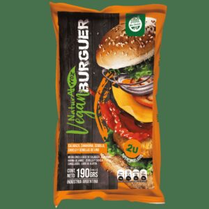 Veganburguer calabaza y semillas - 2un - Naturalrroz