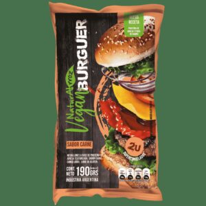 Veganburguer sabor carne - 2un - Naturalrroz