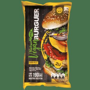 Veganburguer sabor pollo - 2un - Naturalrroz