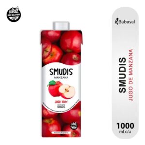 JUGO NATURAL SMUDIS - MANZANA 1LT. - SMUDIS