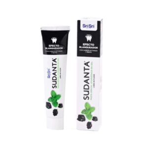 Pasta Dental Ayurvedica en Gel Efecto Blanqueador (Carbon) x 50g - Sudanta