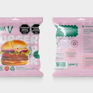 BURGUER VEGANA - 2UN. - WANNA V