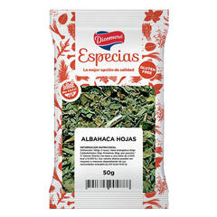 Albahaca en Hojas x 20g - Dicomere