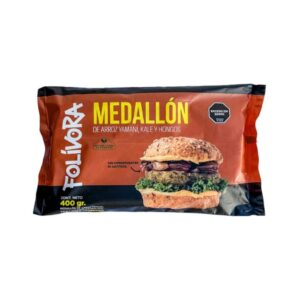 Medallón de Yamani, Hongos y Kale - 400g - FOLIVORA