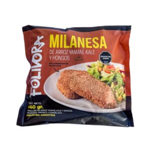 Milanesa de Yamani, Kale y Hongos - 440g - FOLIVORA