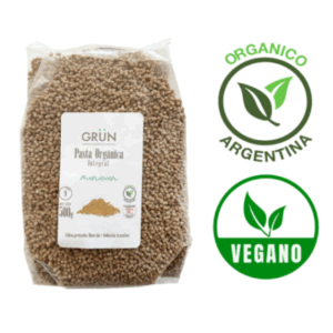 Fideos orgánicos integrales municiones - GRÛN