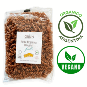 Fideos orgánicos integrales fusilli - GRÛN