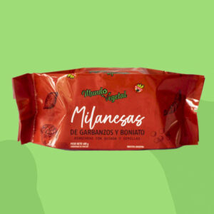 Milanesa proteína garbanzos y boniato - 4un - Mundo Vegetal