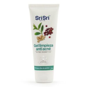 Gel Limpieza Anti Acne con Tea Tree, Jengibre y Uva x 100ml - Sri Sri