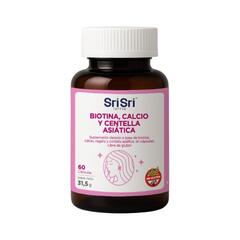 Cuidado del Cabello Biotina Calcio y Centella Asiática x 34g - Sri Sri