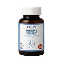 Mejora del Insomnio Vitamina K y Centella Asiática x 34g - Sri Sri