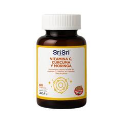 Antioxidante Vitamina C Cúrcuma y Moringa x 34g - Sri Sri