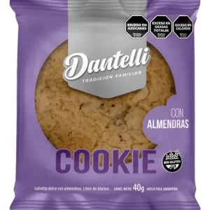 COOKIES C/ALMENDRAS - 40GR.  - Dantelli