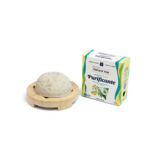 SHAMPOO SÓLIDO PURIFICANTE CABELLO GRASO x 65gr - MERAKI