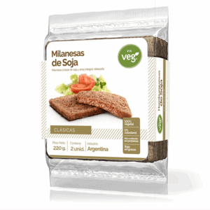 MILANESA DE SOJA S/TACC VV - 220GR. - VIA VEG