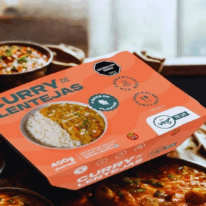 CURRY DE LENTEJAS S/TACC - 400GR. - VIA VEG