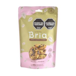 Cookies de Avena Quinoa Pistachos y Arandanos x 100g - BRIA