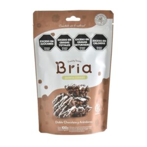 Cookies de Quinoa doble Chocolate y Arandanos x 100g - BRIA