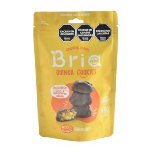 Cookies Mini Quinoa Chocolate Coco y Almendras saladas x 100g - BRIA