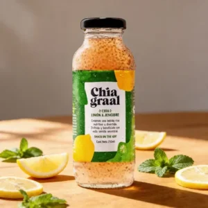 Jugo de Limon, Jengibre & Chia - Chia Graal
