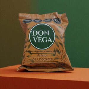 ALFAJOR DE CHOCOLATE Y DULCE DE LECHE - 55GR. - DON VEGA
