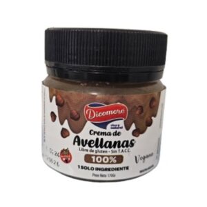 Crema de Avellanas 100% x 170g - Dicomere